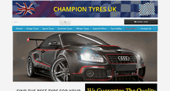 Desktop Screenshot of championtyres.co.uk